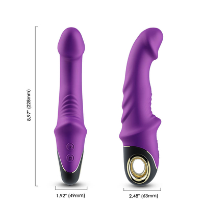 Giocattoli segreti ricaricabili del sesso di USB delle donne del punto G del masturbatore di lusso di climax