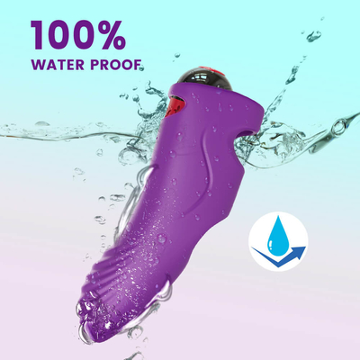 Giocattolo ricaricabile senza fili di massaggio di Mini Sex Finger Vibrator Body dell'adulto