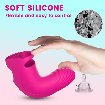 Giocattolo ricaricabile senza fili di massaggio di Mini Sex Finger Vibrator Body dell'adulto