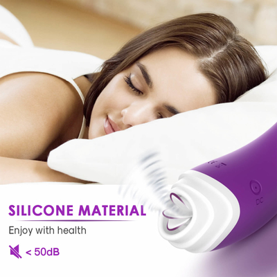 Stimolatore di Licker della lingua del vibratore del dildo, massaggiatore impermeabile di stimolazione della vagina