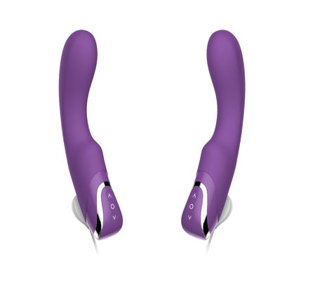 Vibratore del silicone riscaldato 80 minuti