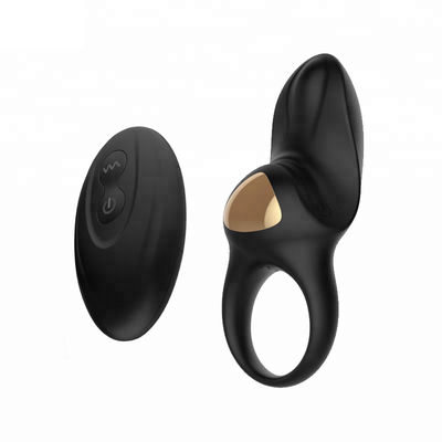 Manica portabile elettrica nera del pene del silicone del massaggiatore per gli uomini