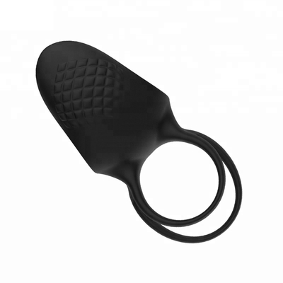 Un maschio di 90 minuti IPX6 ha ritardato il pene doppio Ring Sex Toy del silicone dell'eiaculazione