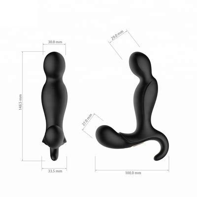 10 frequenze della spina anale maschio della prostata del pene girante Ring Sex Toy del massaggiatore