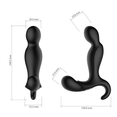 Il sesso anale molle potente della spina gioca il masturbatore maschio telecomandato 148.5*100*33.5mm