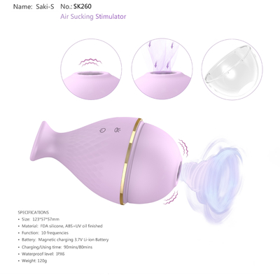 Sesso di succhiamento Clitoral Toy Rechargeabl Waterproof Clit Vibrator del vibratore del punto G