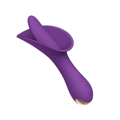 Vibratore molle 166.5*73.6*56.5mm del dildo dello stimolatore orale della lingua del vibratore della pallottola di Clit