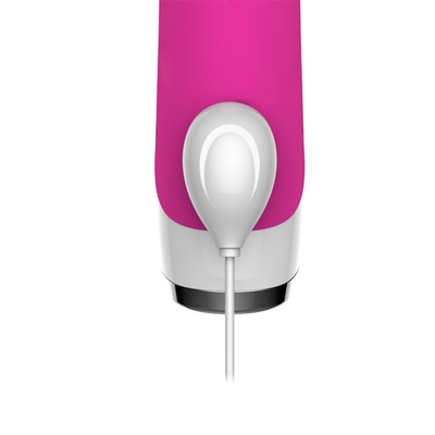 Lingua felice del vibratore del coniglio di 10 frequenze che lecca lo stimolatore del clitoride del vibratore