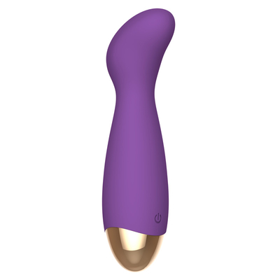 massaggiatore personale femminile flessibile Barbara Purple Silicone Vibrator interna di 139.2mm