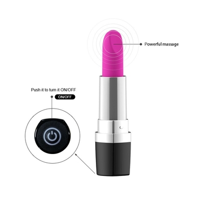 principiante Mini Lipstick Vibrator del massaggiatore del punto G della ragazza di 100*23.5*23.5mm