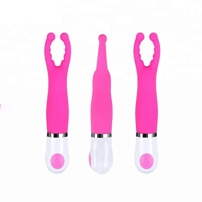Giocattoli femminili del principiante dei vibratori del coniglietto all'ingrosso del silicone