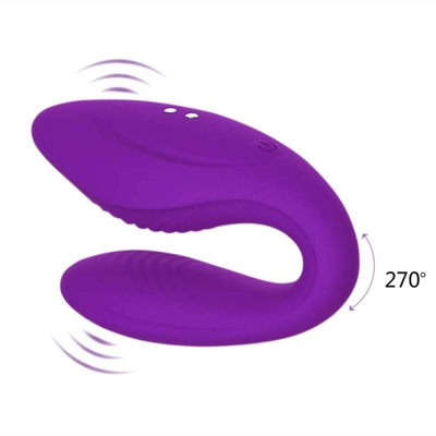 La C modella il vibratore portabile di Toy Wireless Remote Control Couples Clit del sesso del vibratore del punto G