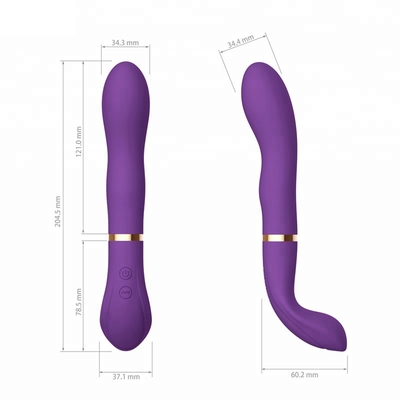 Giocattolo a velocità diverse ricaricabile del sesso femminile di orgasmo del massaggiatore del dildo del punto G del vibratore