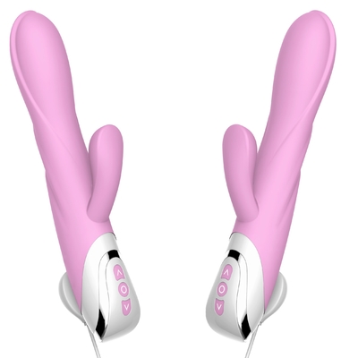 Il vibratore a distanza del coniglio del punto G di Dildo Vibrating del regolatore con le donne di Bunny Ears For Clitoris Stimulation gioca