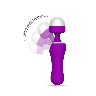 4 tipi vibratore capo regolabile del silicone per il massaggiatore adulto 180*46*45mm della bacchetta di Vegina