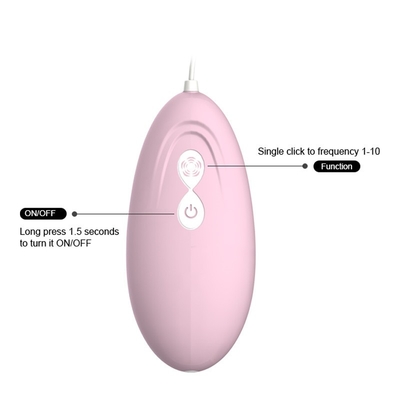 12 frequenze di amore dell'uovo della pallottola del vibratore rosa classico del punto G per le donne
