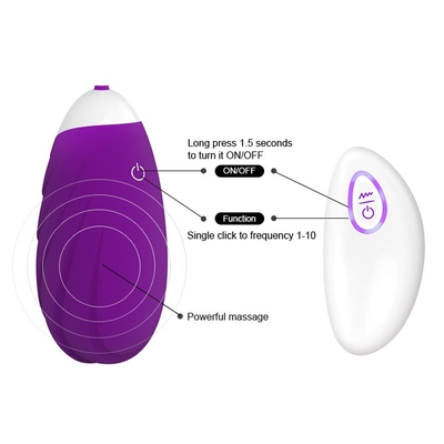 Il sesso Toy Vibrating Love Eggs Remote dell'uovo del silicone controlla il giocattolo di vibrazione del sesso della palla