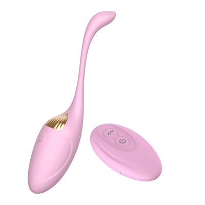 Giocattolo di vibrazione femminile purulento del sesso delle uova di Clit del silicone porpora elettrico divertente dello stimolatore