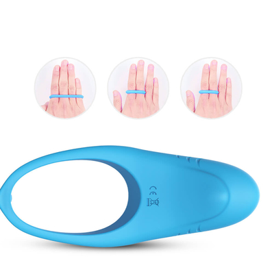 Eiaculazione flessibile di ritardo del vibratore del pene dell'anello IPX7 del gallo del vibratore 3.7V per l'uomo