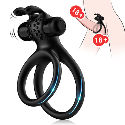 Sesso di vibrazione delle coppie di Ring All Round Tight For del gallo del silicone durevole potente IPX7