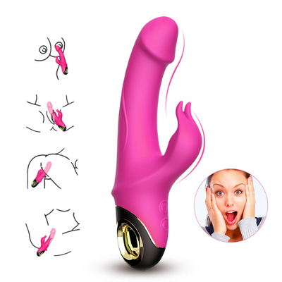 Donne adulte di stupore Vaginal Clitoris Stimulator Sex Toy del vibratore del coniglio del punto G