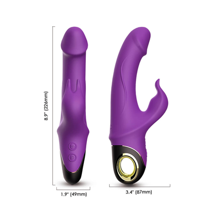 Donne adulte di stupore Vaginal Clitoris Stimulator Sex Toy del vibratore del coniglio del punto G