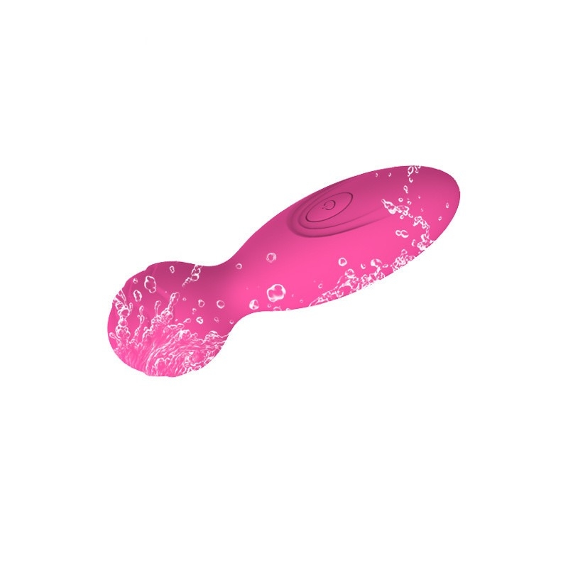 massaggiatore della bacchetta di Mini Electric Sex Wand Vibrator del massaggiatore della bacchetta di avoirdupois del silicone di 34.5mm