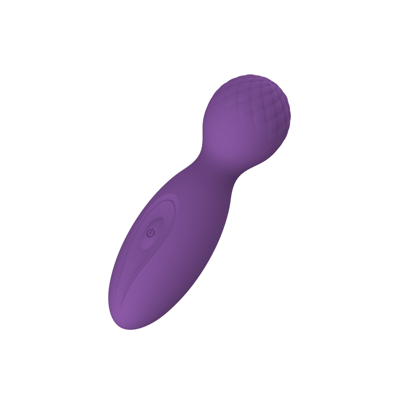 Massaggiatore posteriore senza cordone IPX6 del dildo del silicone di FDA del corpo della bacchetta di rosa a 4 pollici rosso del massaggiatore