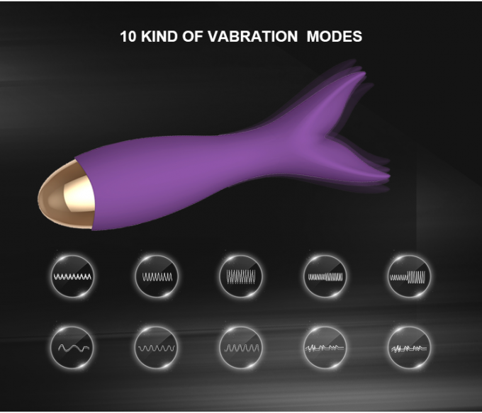 Bacchetta elettrica ricaricabile del vibratore di y di massaggio del clitoride di USB di alta qualità altri prodotti del sesso